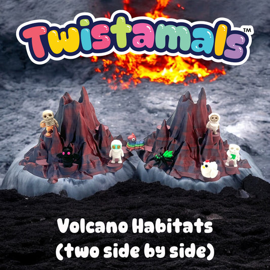 Twistamals Volcano Habitat
