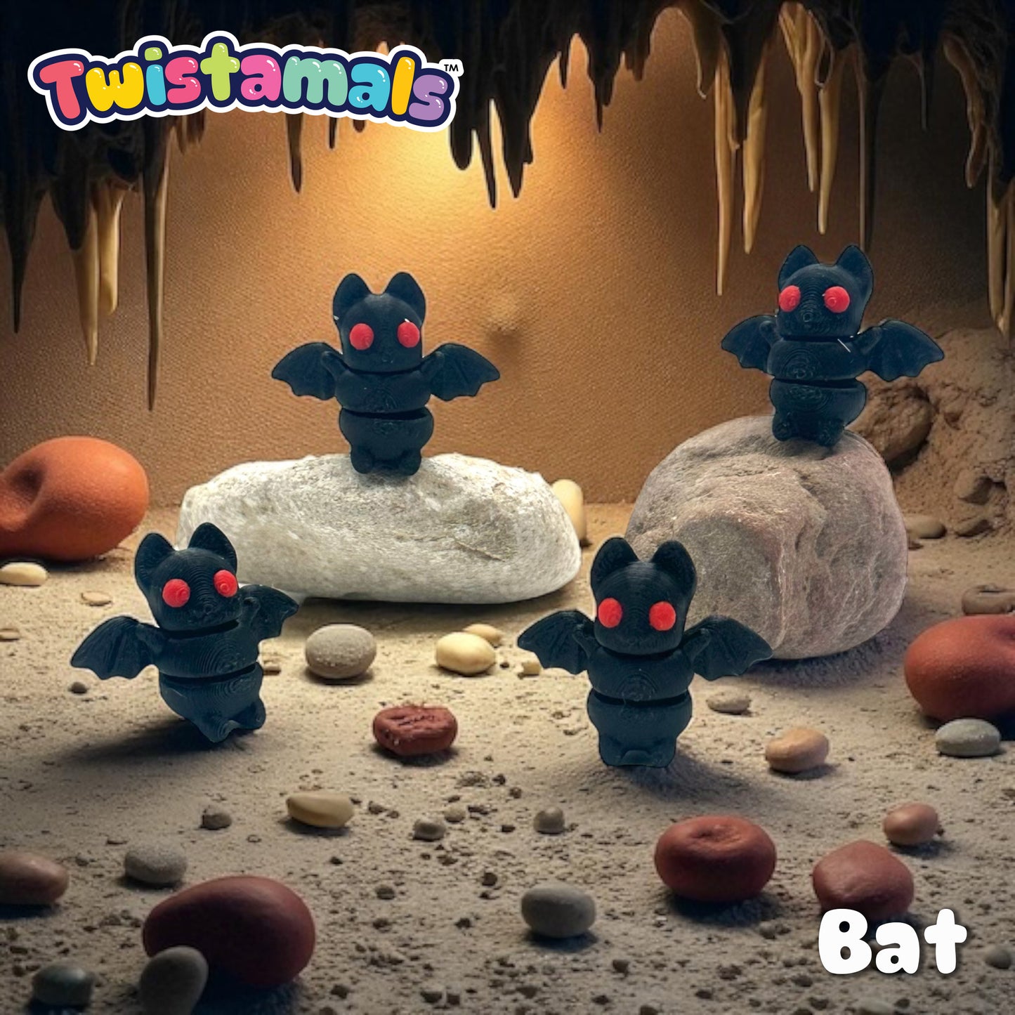 Twistamals Bat