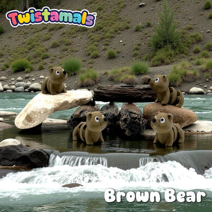 Twistamals Brown Bear