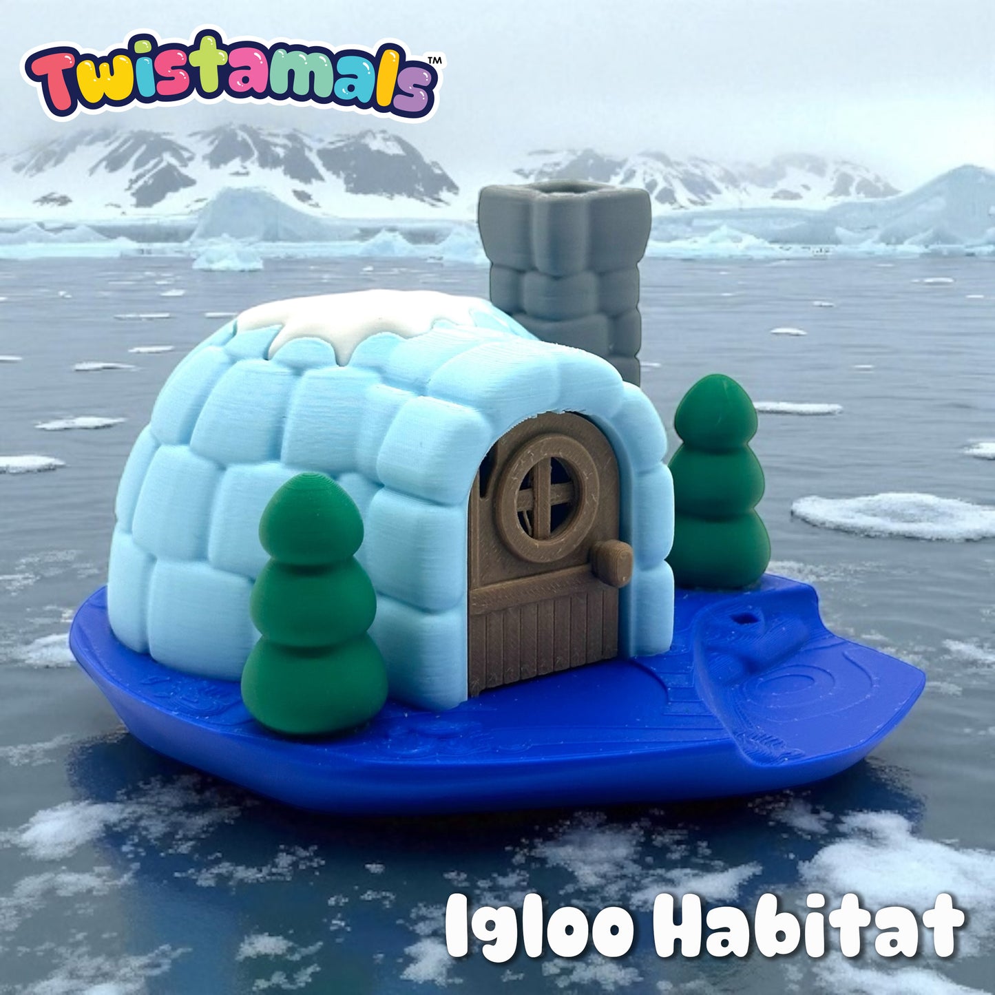 Twistamals Igloo Habitat