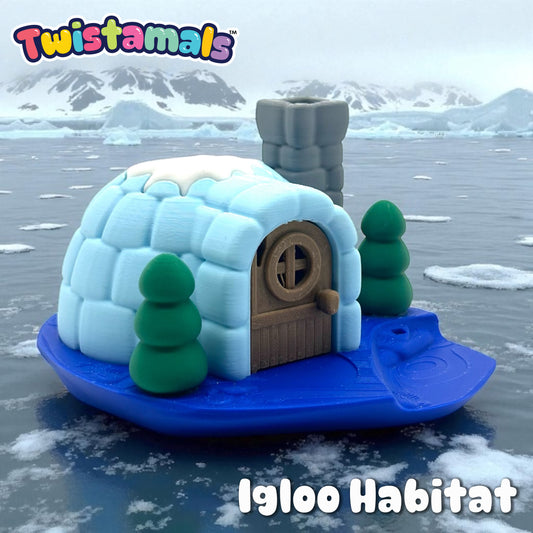 Twistamals Igloo Habitat