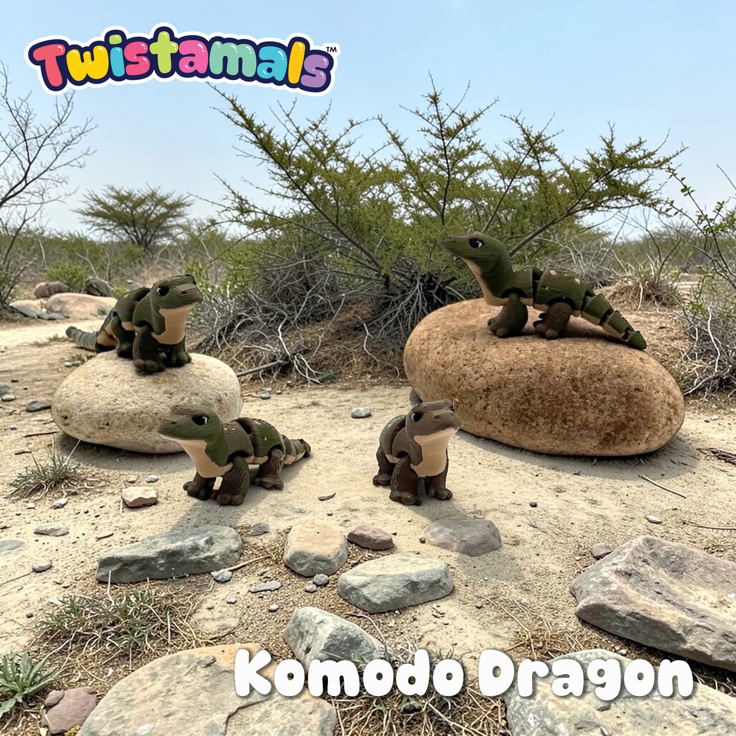 Twistamals Komodo Dragon