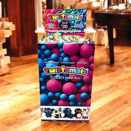 Twistamals Full Color Floor Display