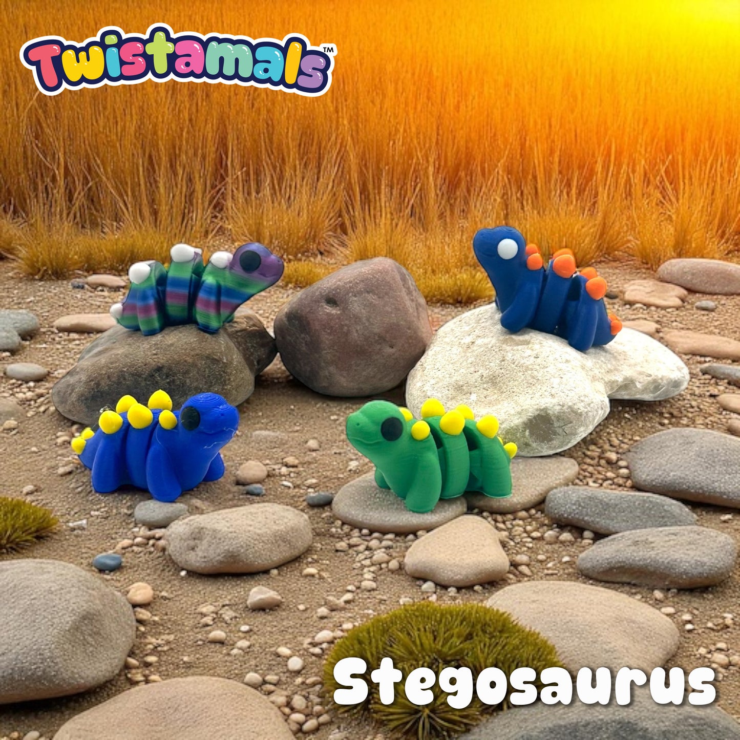 Twistamals Stegosaurus