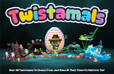 Twistamals Dragon Egg Display Habitat