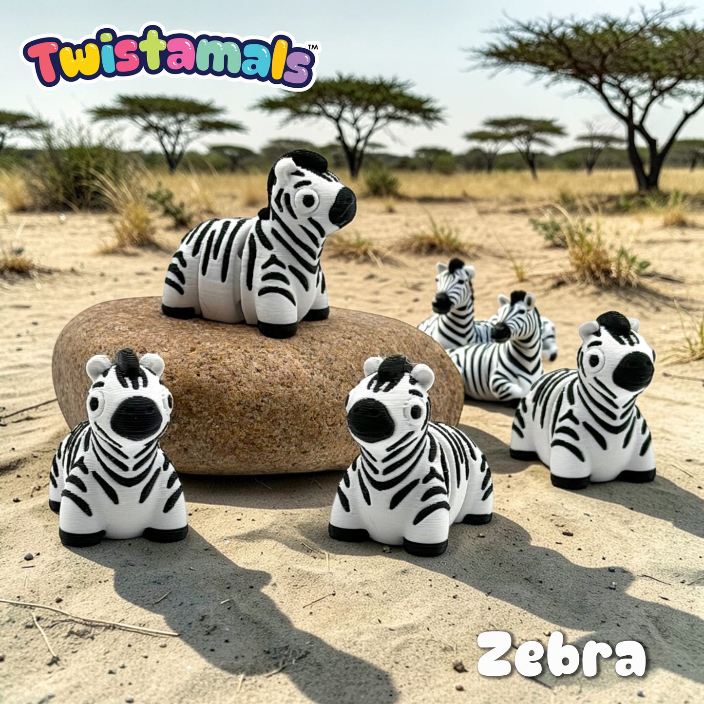 Twistamals Zebra